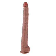 Colossus XXXL Realistischer Dildo Mit Saugnapf 55 CM - Premium Silikon, Lebensechte Erfahrung, 55 cm.
