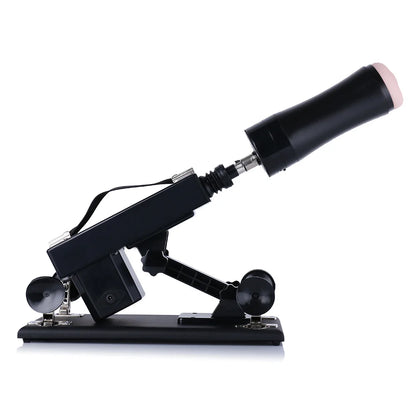 Heteréo Auxfun Basic Sexmaschine mit 3 Pocket Pussy! Vagina & Oral/Mund & Anus