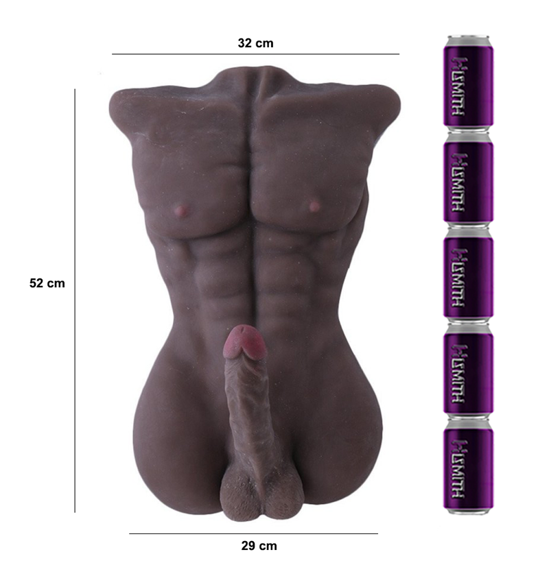 Männliche Sexpuppe Anthony – Männliche Sexpuppe mit realistischer Anatomie und luxuriöser Silikonhaut