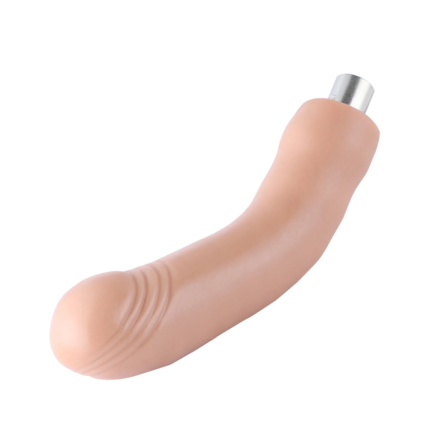 Dildo Flexible 3XLR für Auxfun Basic Sexmaschine Beige