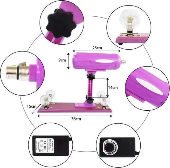 Sexmaschine Auxfun Basic mit Dildo