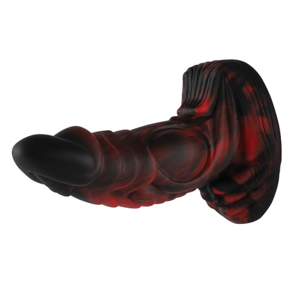 Wildolo Merman Saugnapf-Dildo 16 cm Schwarz | Realistisches Silikonspielzeug für intensive Stimulation und.