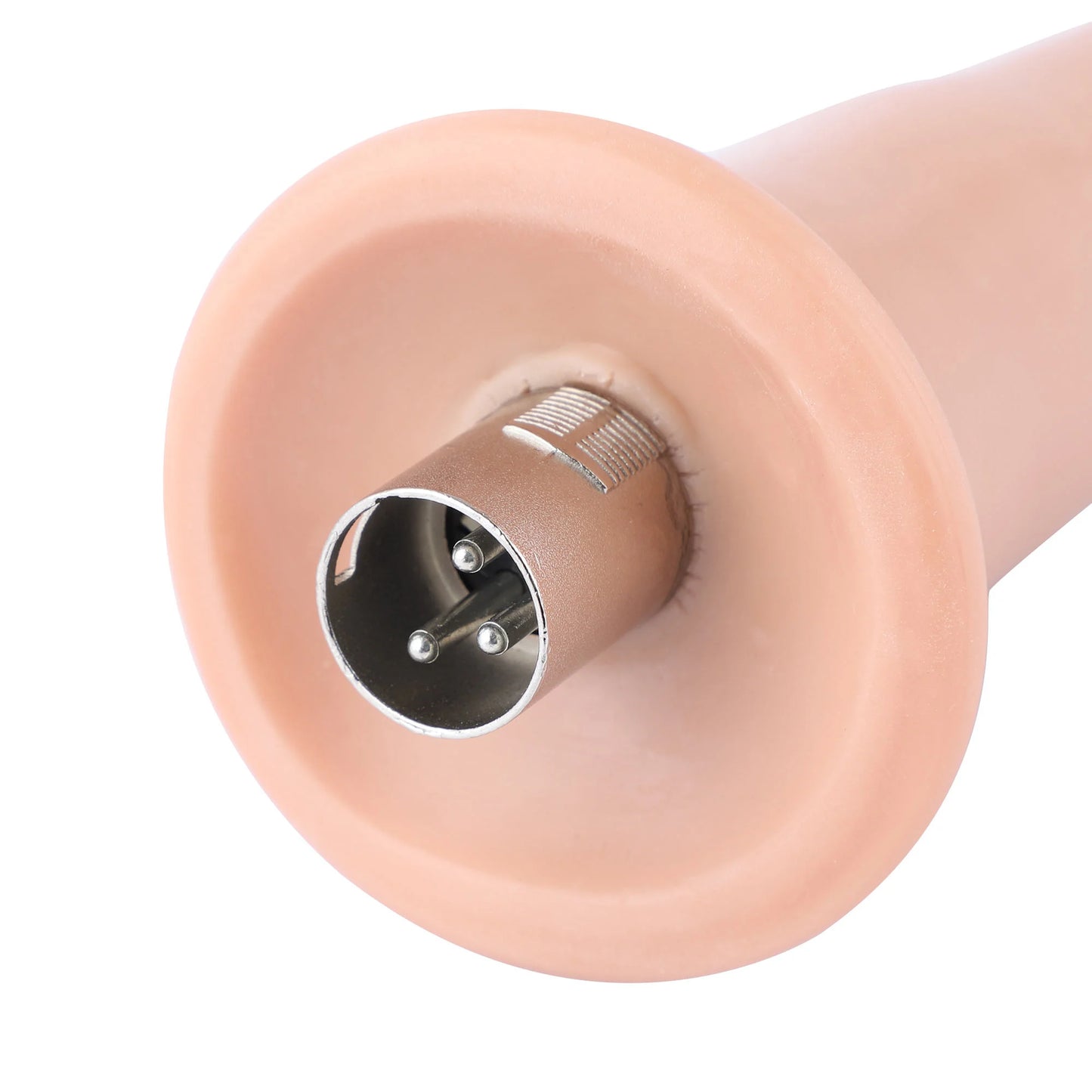 Glatter Anal-Dildo 3XLR für Auxfun Basic Sexmaschine Nackt