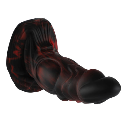 Wildolo Merman Saugnapf-Dildo 16 cm Schwarz | Realistisches Silikonspielzeug für intensive Stimulation und.