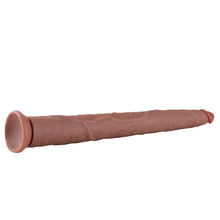 Realistischer XXL Silikon-Dildo 50 cm mit Saugnapf für freihändige Freude, Premium-Qualität &.