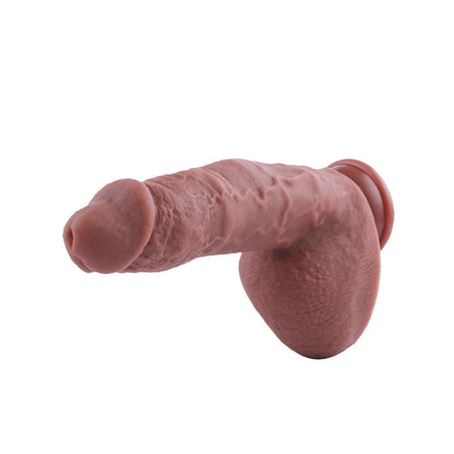 Dildo-Aufsatz Dick 25 CM langer Dildo mit QAC Braun