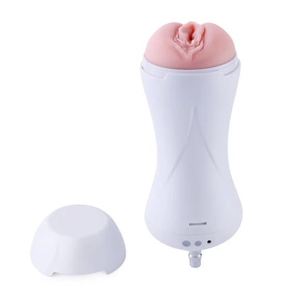 Pocket Pussy für die QAC Sexmaschinen realistische Vagina mit Vibration! Schwarz