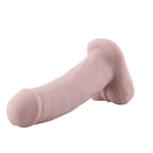 Taboo Toys Silikon-Dildo mit QAC 18 cm lang Durchmesser 5 cm Blank