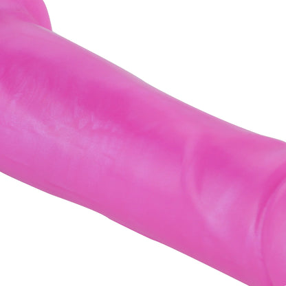 Tabu Spielzeuge Anal- & Vaginalmedizinischer Silikon-Dildo Pink mit QAC