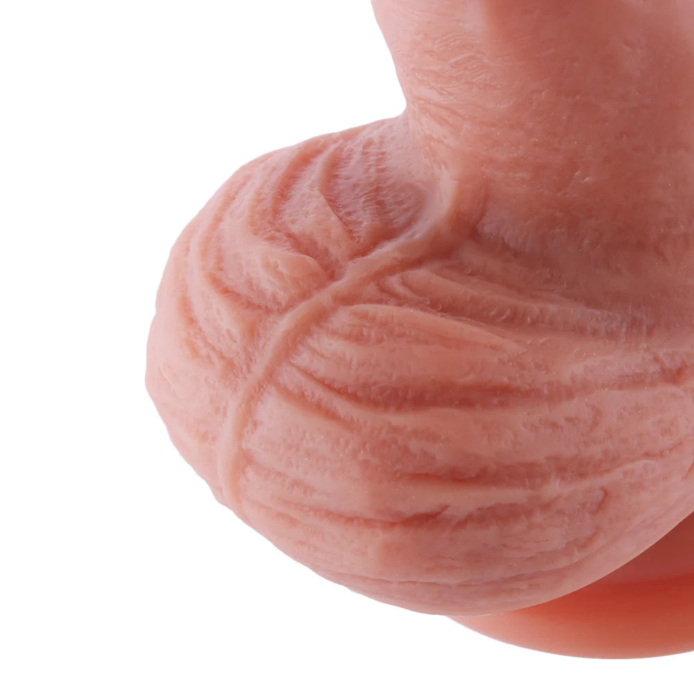 Silikon-Dildo 17CM Rabbit und Schnellluftanschluss