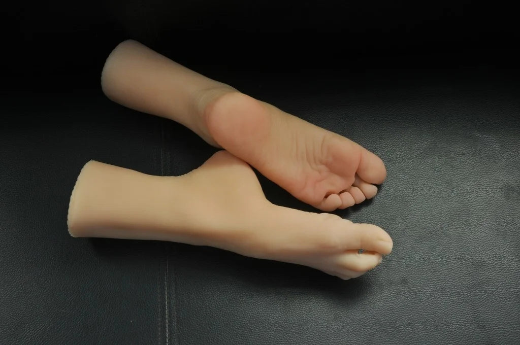 Mannequin Fußfetisch Rechts – Luxus Fußfetisch Mannequin mit detaillierter Hautstruktur und natürlichem Aussehen