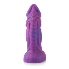 Fantasy Dildo mit Vibration und Saugnapf - 20 cm Silikon Dildo für intensive Stimulation und.