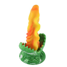 22 cm Dildo Mushu mit kraftvollem Saugfuß | Realistischer Silikon-Dildo mit Rillen für intensive Empfindungen.