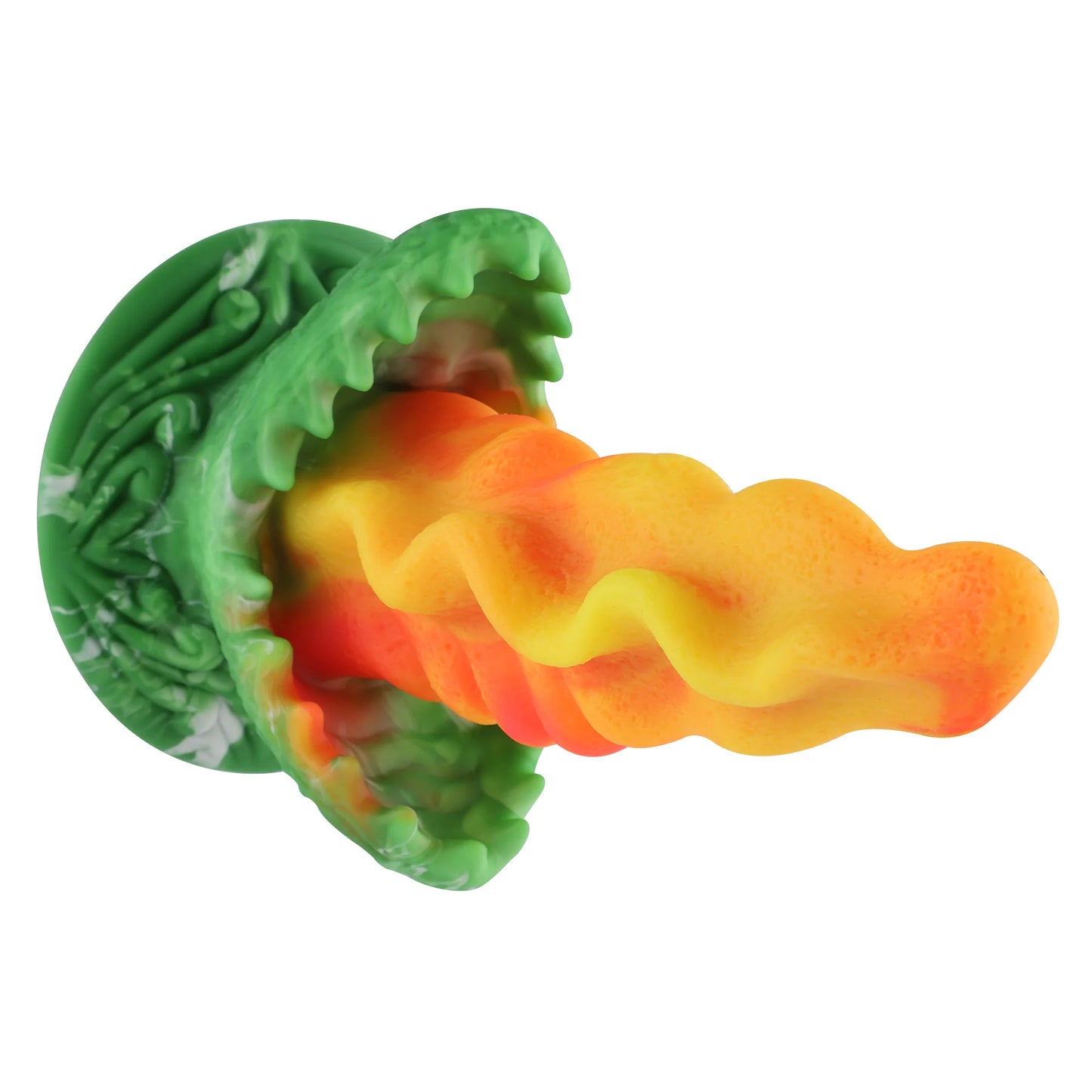 22 cm Dildo Mushu mit kraftvollem Saugfuß | Realistischer Silikon-Dildo mit Rillen für intensive Empfindungen.