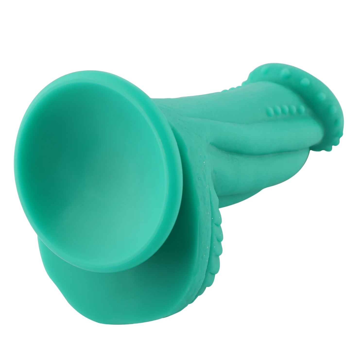 Fairy Fantasy Silikon Saugnapf Dildo Grün 20 cm - Realistisches Design, Freihändige Nutzung, Premium.
