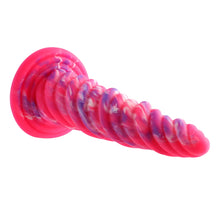 Premium Silikon Anal Dildo mit einzigartigem Design, Vibration - Freihändige Freude - 25 cm