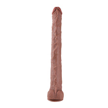 Colossus XXXL Realistischer Dildo Mit Saugnapf 55 CM - Premium Silikon, Lebensechte Erfahrung, 55 cm.