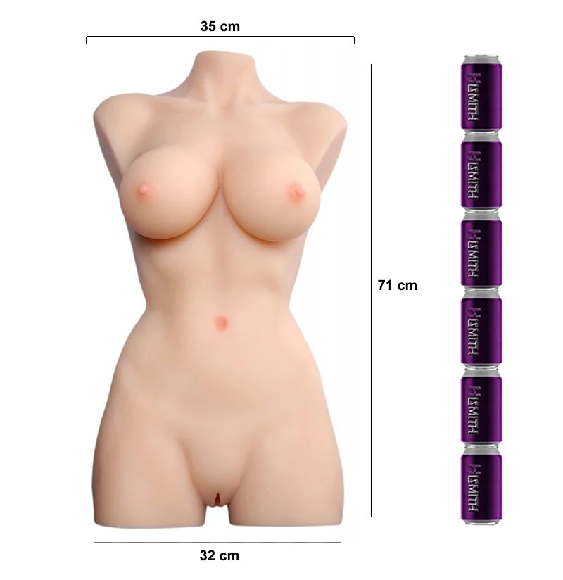 Weibliche Sexpuppe Liza – Lebensechte weibliche Sexpuppe mit weicher Silikonhaut und verführerischer Körperform