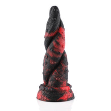 Fantasy Monster Dildo mit Saugnapf 21 cm Zopf Schlange - Realistisches Silikonspielzeug für intensive Erlebnisse.