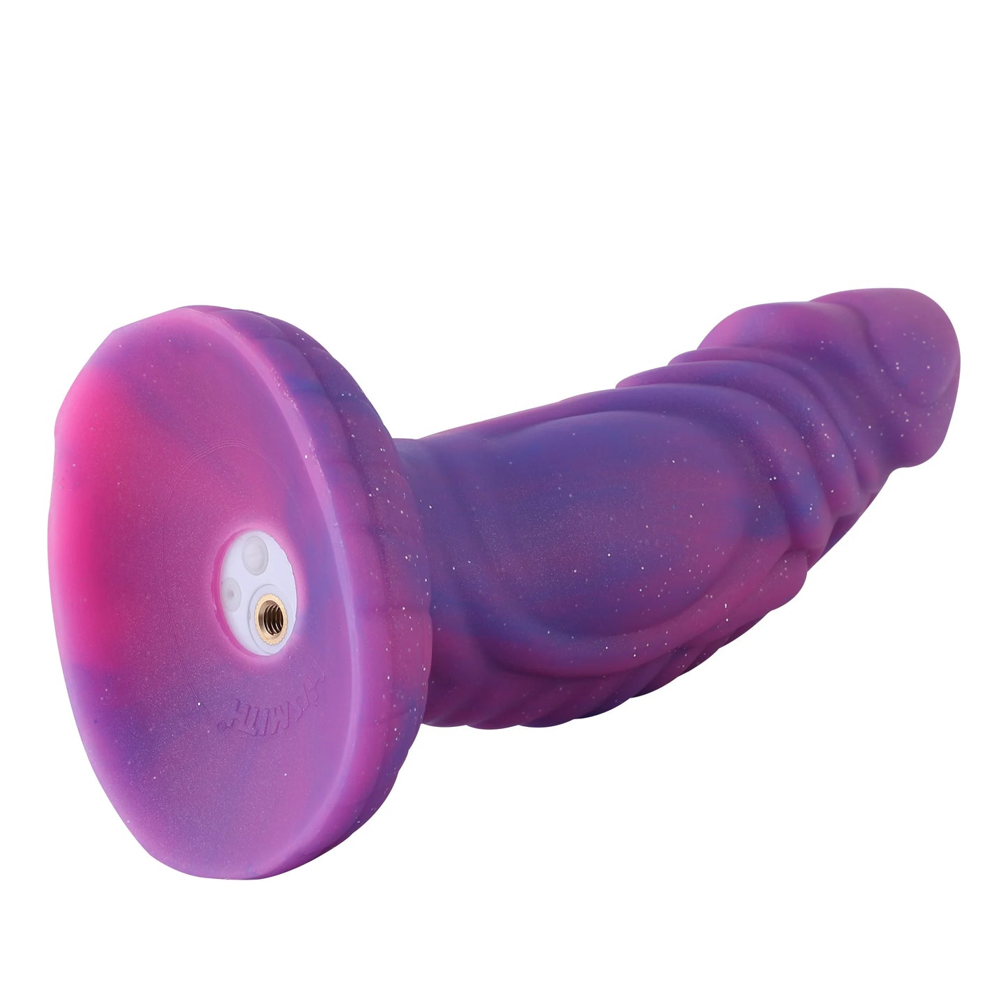 Fantasy Dildo mit Vibration und Saugnapf - 20 cm Silikon Dildo für intensive Stimulation und.
