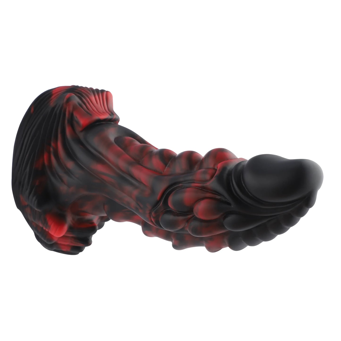 Wildolo Anal Fantasy Vibrator Dildo 21 cm Schwarz | 10 Vibrationsmodi, App & Fernbedienung,