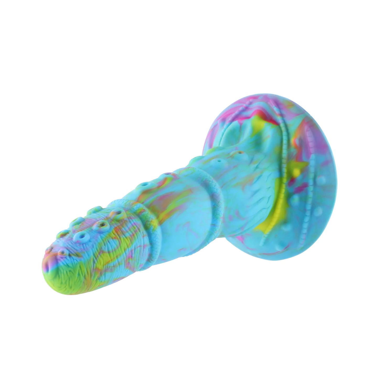 Octopussy Fantasy Dildo 22 cm - Starker Saugnapf Silikon Dildo für freihändige Freude