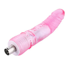Anal pinker Dildo mit Krümmung 3XLR Connector für Auxfun Basic Sexmaschine