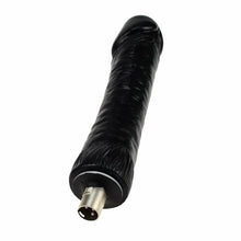 Extra großer schwarzer Dildo für die Auxfun Basic Sexmaschine 3XLR 24 CM