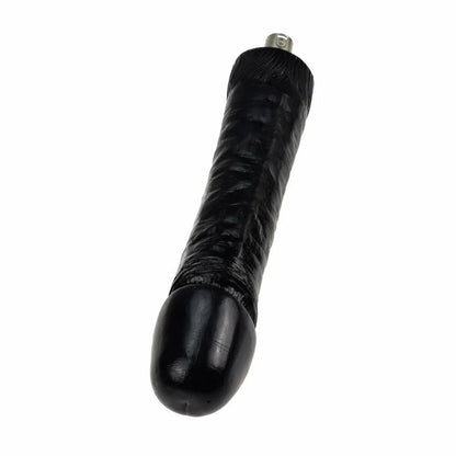Extra großer schwarzer Dildo für die Auxfun Basic Sexmaschine 3XLR 24 CM