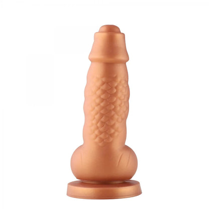Hippo Fantasy XL Saugnapf-Dildo 20 cm - Einzigartige Form, Erhebungen & Rillen für intensive Stimulation