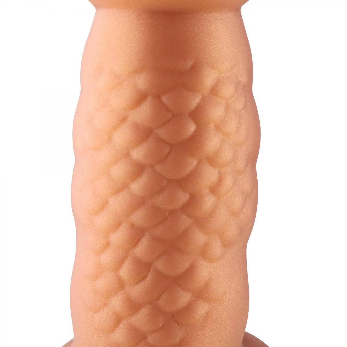 Hippo Fantasy XL Saugnapf-Dildo 20 cm - Einzigartige Form, Erhebungen & Rillen für intensive Stimulation