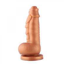 Hippo Fantasy XL Saugnapf-Dildo 20 cm - Einzigartige Form, Erhebungen & Rillen für intensive Stimulation