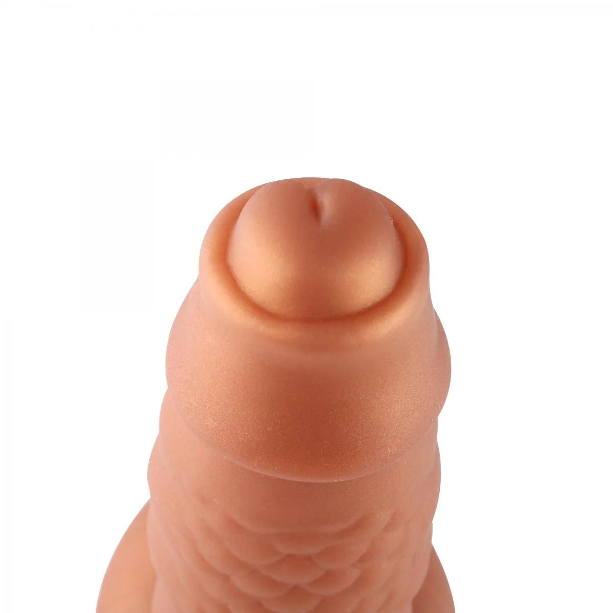 Hippo Fantasy XL Saugnapf-Dildo 20 cm - Einzigartige Form, Erhebungen & Rillen für intensive Stimulation