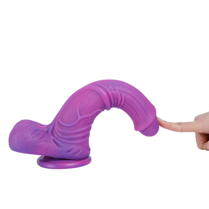 Fantasy Horse Monster Saugnapf Dildo - XXL Größe 27 cm - Premium Silikon - Anal- & Vaginalgebrauch -.
