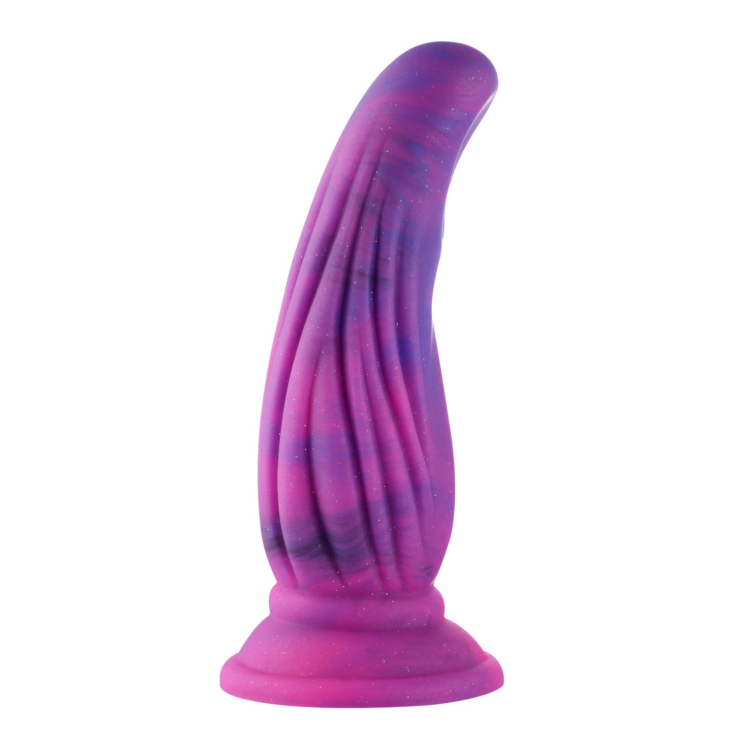 25 cm flexibler Anal-Dildo mit starkem Saugfuß | Taboo Toys Melon Ribbed Silikonspielzeug für intensive Erlebnisse.