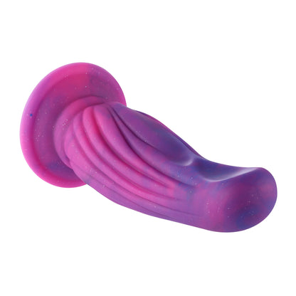 25 cm flexibler Anal-Dildo mit starkem Saugfuß | Taboo Toys Melon Ribbed Silikonspielzeug für intensive Erlebnisse.