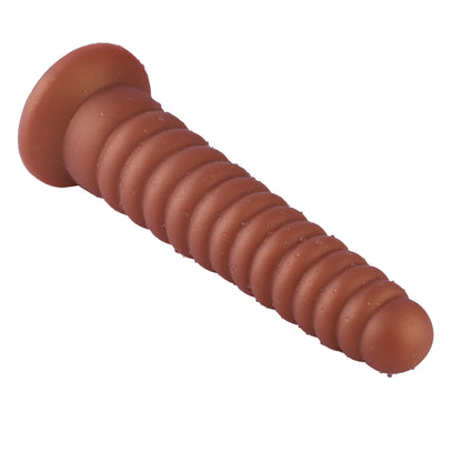 Erleben Sie ultimative Stimulation mit dem Anal Tower Rippensaugnapf-Dildo - XXL Größe (26 cm)