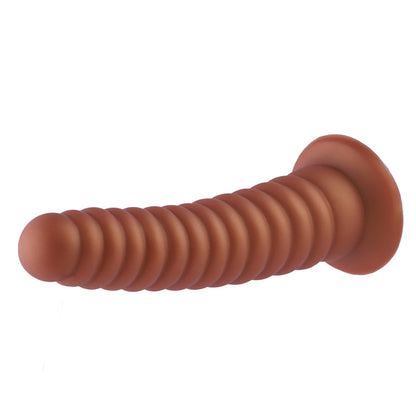 Erleben Sie ultimative Stimulation mit dem Anal Tower Rippensaugnapf-Dildo - XXL Größe (26 cm)