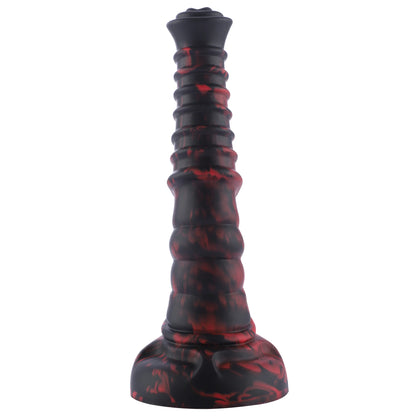 Fantasy Monster Dildo mit Saugnapf 21 cm | Einzigartige Textur | Premium-Silikon | Alien-Thema