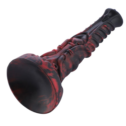 Fantasy Monster Dildo mit Saugnapf 21 cm | Einzigartige Textur | Premium-Silikon | Alien-Thema