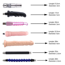 Auxfun® Basic Sexmaschine - Paket Mateo mit Dildos und Zubehör