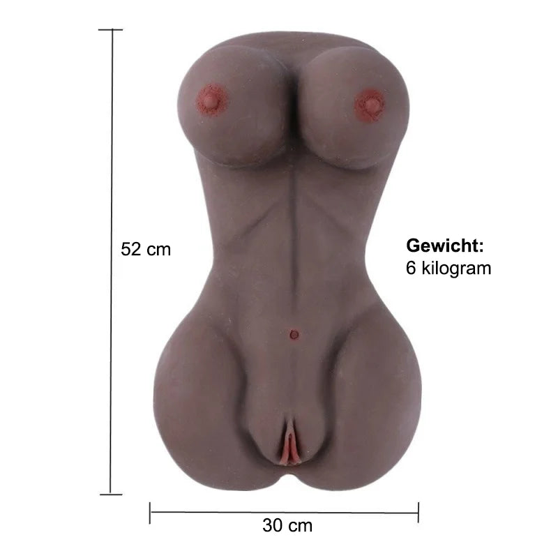 Weibliche Sexpuppe Mia Kali – Lebensechte Silikon-Sexpuppe mit verführerischen Formen und engen Öffnungen