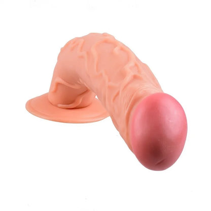 Extra Groß XXL 34 cm Saugnapf-Dildo für tiefe Penetration und maximale Stimulation - realistisch.