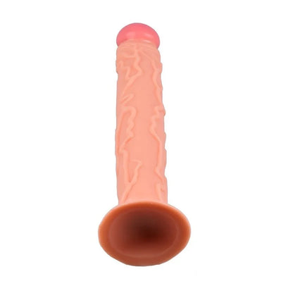 Extra Groß XXL 34 cm Saugnapf-Dildo für tiefe Penetration und maximale Stimulation - realistisch.