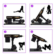 Auxfun® Basic Sexmaschine Paket Romeo Für ihn und sie!