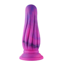 25 cm flexibler Anal-Dildo mit starkem Saugfuß | Taboo Toys Melon Ribbed Silikonspielzeug für intensive Erlebnisse.