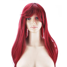 Rote Perücke für Sexpuppen – Sinnliche rote Perücke für Sexpuppen mit luxuriösem und realistischem Haar