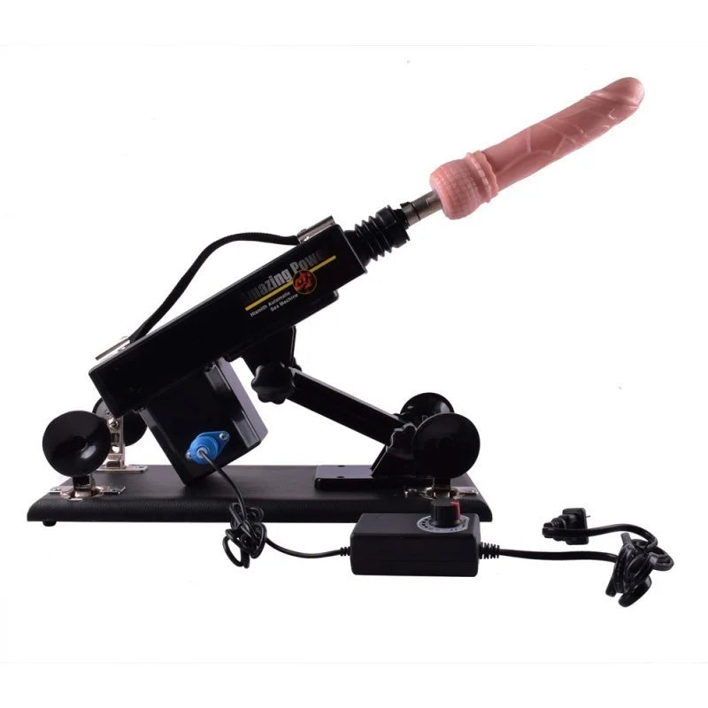 Paket Stormi Sexmaschine Auxfun Basic mit 4 Aufsätzen