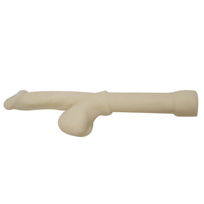 Realistischer 145 CM Silikon-Dildo mit Saugnapf für Sexpuppe Judy - Verwandle dich in einen Shemale-Sex.