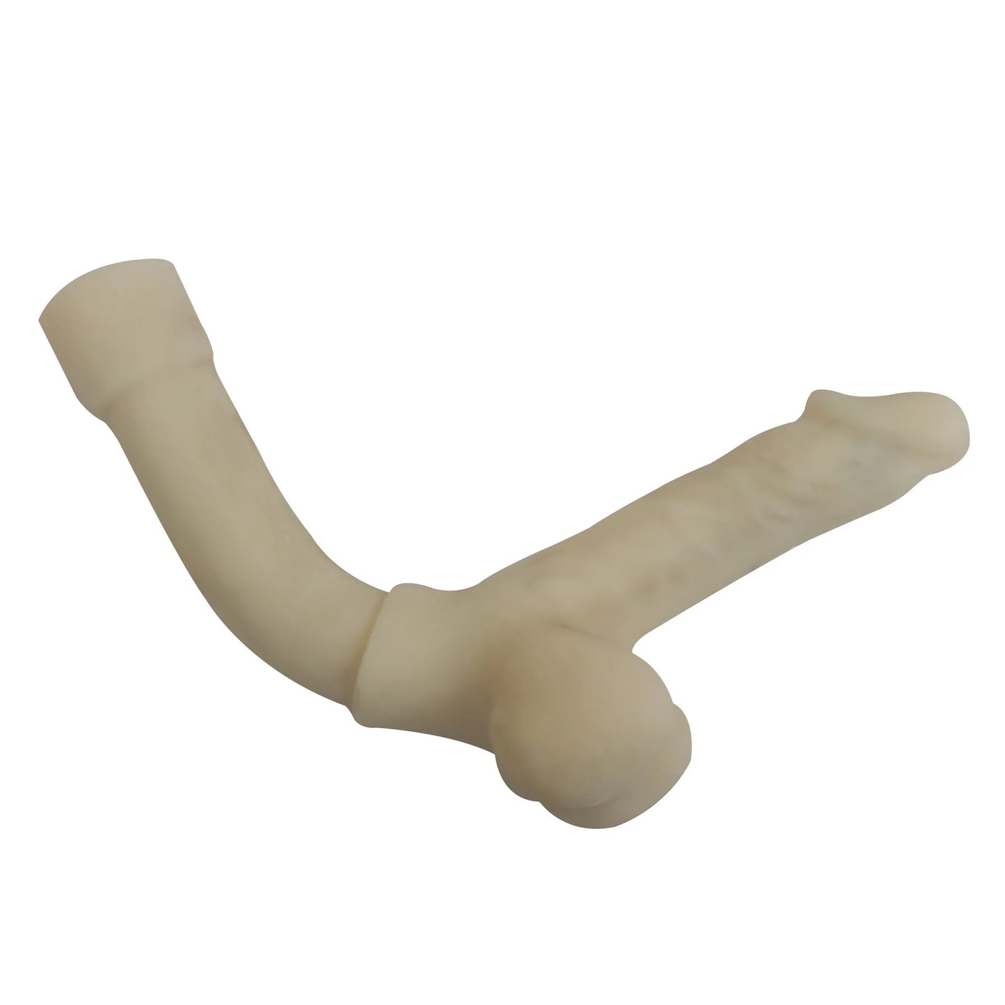 Realistischer 145 CM Silikon-Dildo mit Saugnapf für Sexpuppe Judy - Verwandle dich in einen Shemale-Sex.